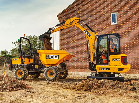 36c JCB 36C-1 Mini Excavator