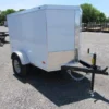 Covered-Wagon-5x8-Enclosed-Cargo-Trailer-Luggage-Trailer-Single-Rear-Door-1 Covered Wagon 4×6 Enclosed Cargo Trailer