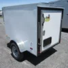 Covered-Wagon-5x8-Enclosed-Cargo-Trailer-Luggage-Trailer-Single-Rear-Door-7 Covered Wagon 4×6 Enclosed Cargo Trailer