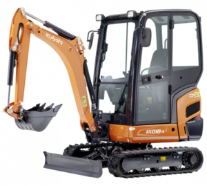 kubota kx018-4 mini excavator