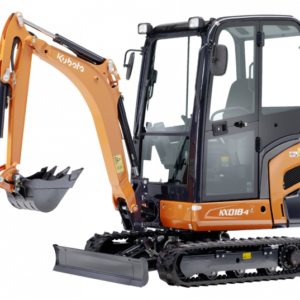 kubota kx018-4 mini excavator