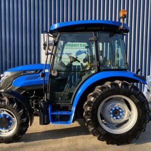 New Solis 50 4WD Compact Tractor with Cab on Agricultural Tyres